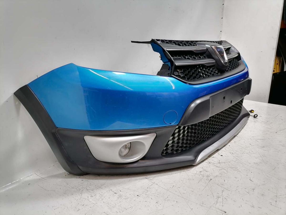 Dacia Sandero 2 original Sto&szlig;stange Stossf&auml;nger vorn Blaumetallic Bj.2016